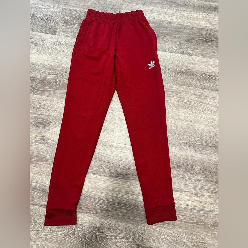 Adidas Red Joggers